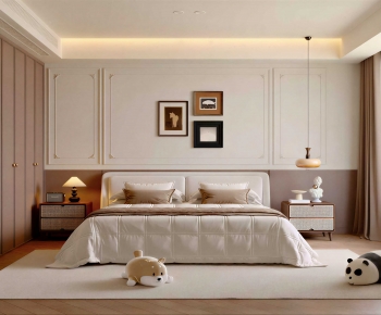French Style Bedroom-ID:394856934