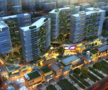 Modern Architectural Bird's-eye View Planning-ID:974770077