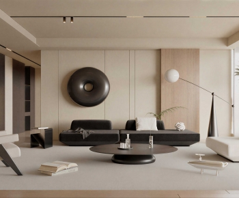 Modern A Living Room-ID:678689964