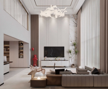 Modern A Living Room-ID:977292061