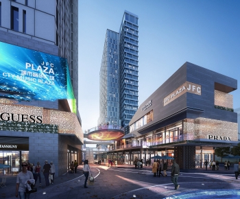 Modern Commercial Street-ID:276202921