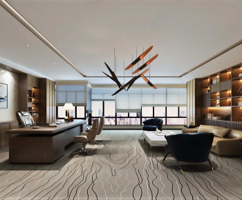 Modern Manager's Office-ID:595459945