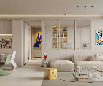Modern A Living Room-ID:331106906