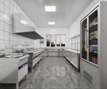 Modern Central Kitchen-ID:302401073