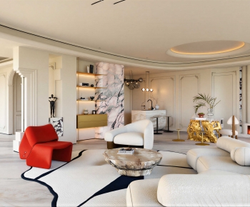 Modern A Living Room-ID:174417979