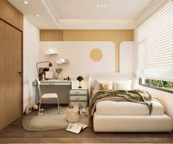 Modern Boy's Room And Son's Room-ID:949780973