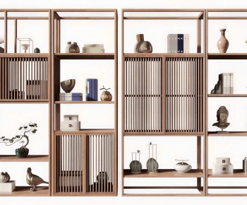 New Chinese Style Antique Rack-ID:974199066