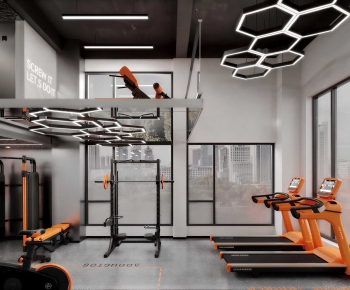 Industrial Style Gym-ID:343755017