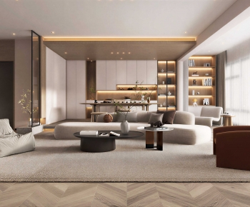 Modern A Living Room-ID:111897957