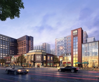 Modern Appearance Of Commercial Building-ID:310091974