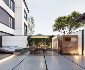 Modern Courtyard/landscape-ID:547149903
