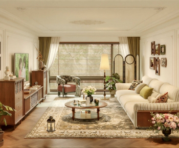 American Style A Living Room-ID:474263918
