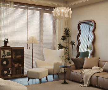 Modern A Living Room-ID:441591983