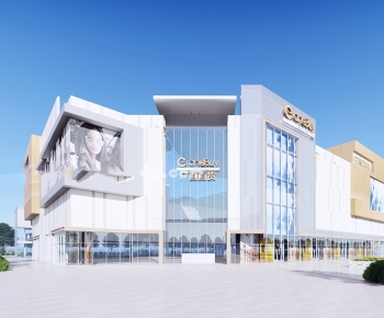 Modern Appearance Of Commercial Building-ID:825261127