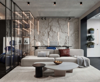 Modern A Living Room-ID:574465998