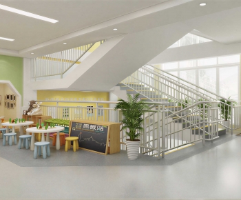 Modern Kindergarten Hall-ID:791342022