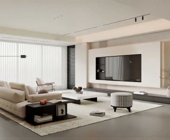 Modern A Living Room-ID:417603978