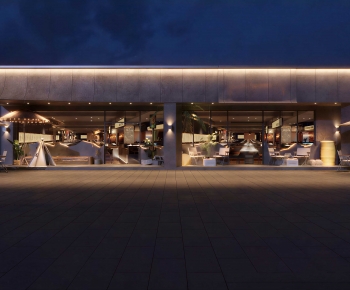 Modern Facade Element-ID:952306992