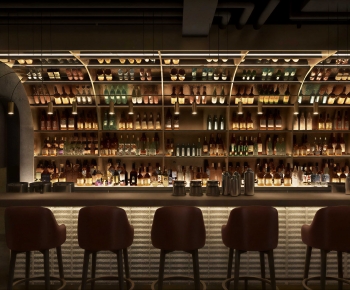 Industrial Style Counter Bar-ID:945168029