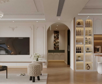 Modern A Living Room-ID:984221943