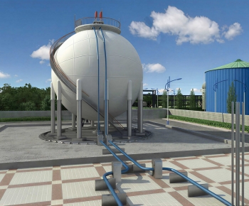 Modern Industrial Equipment-ID:136464123