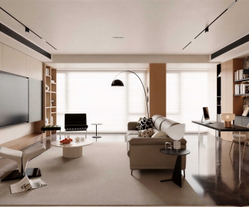 Modern A Living Room-ID:368128064