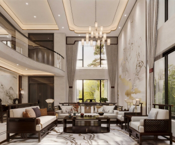 New Chinese Style Dining Room-ID:536260623