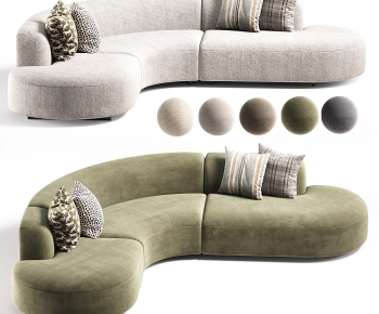 Modern Curved Sofa-ID:835640449