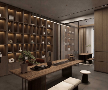 New Chinese Style Tea House-ID:285907982