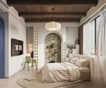 Mediterranean Style Bedroom-ID:512379881