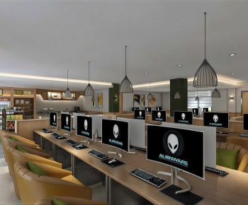 Modern Internet Cafe-ID:802668094