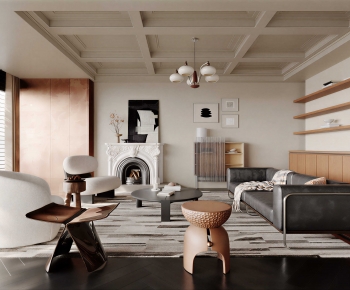 Modern A Living Room-ID:322952999