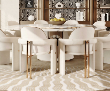 Modern Dining Table And Chairs-ID:952940075