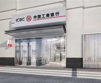 Modern Facade Element-ID:124082094