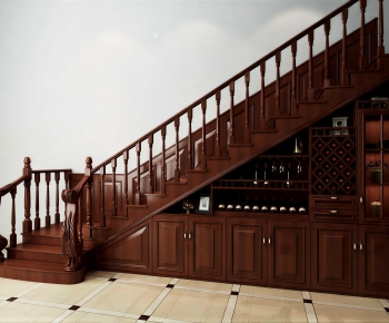 American Style Staircase-ID:717030056