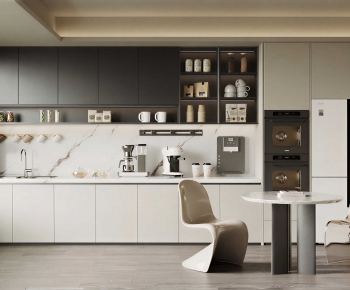 Modern Office Tea Room-ID:154155976