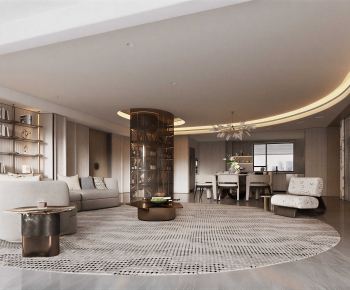 Modern A Living Room-ID:830203069