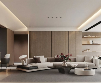 Modern A Living Room-ID:996156933