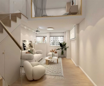 Nordic Style A Living Room-ID:594818124