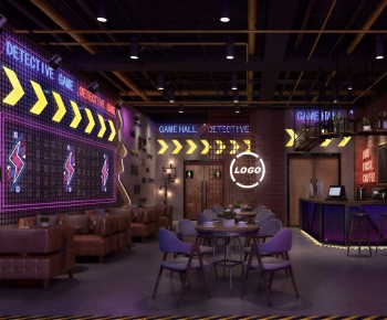 Industrial Style Cafe-ID:424052953