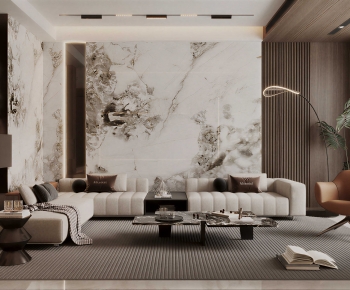 Modern A Living Room-ID:392279678