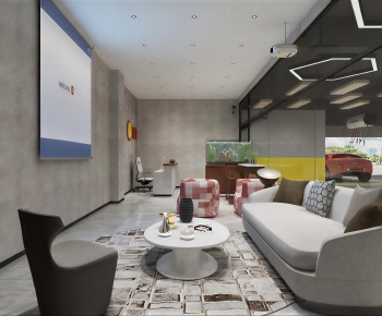 Modern Reception Room-ID:517143966
