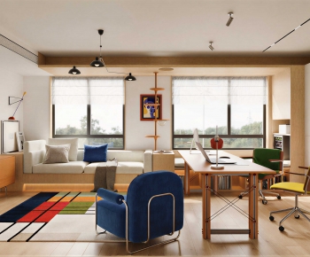 Modern A Living Room-ID:130917074