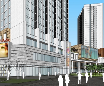 Modern Appearance Of Commercial Building-ID:213633062