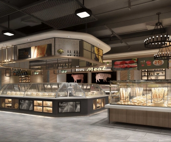 Industrial Style Supermarket-ID:106610068
