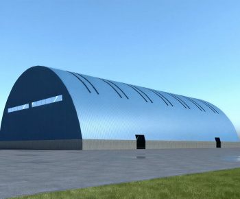 Modern Industrial Building-ID:994856123