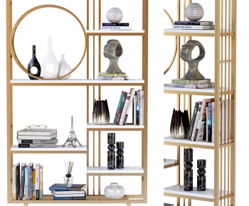 New Chinese Style Bookshelf-ID:577085027