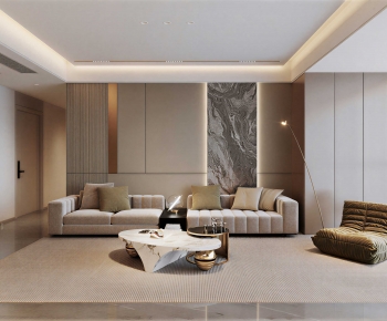 Modern A Living Room-ID:515512949