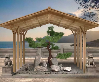 New Chinese Style Garden-ID:542634014