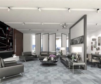 Modern Office Negotiation Area-ID:642309901